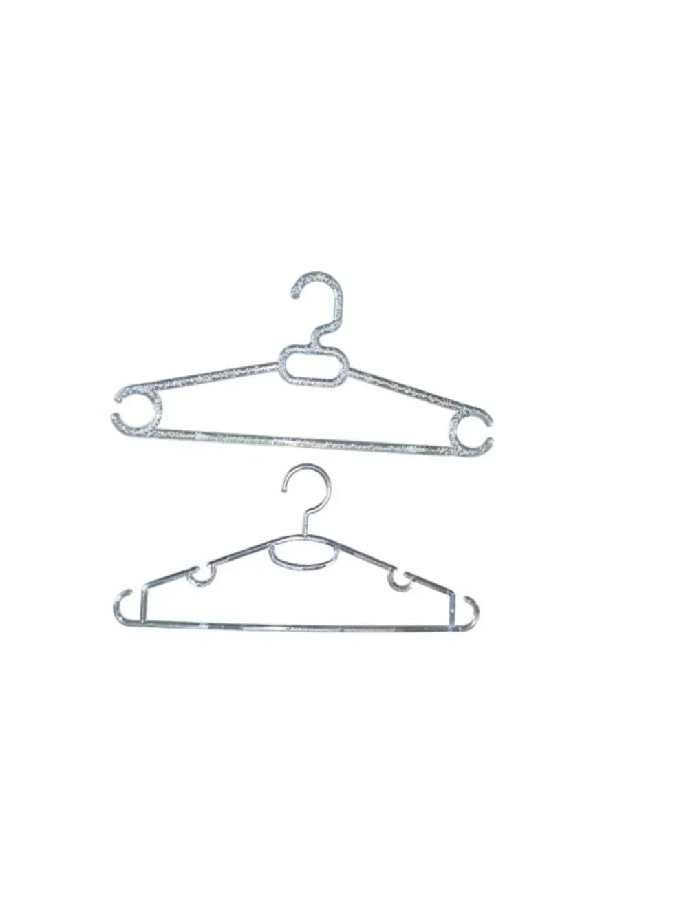6 Pack Vintage Plastic Acrylic Hangers Funky Mod Mid Century Retro Unique